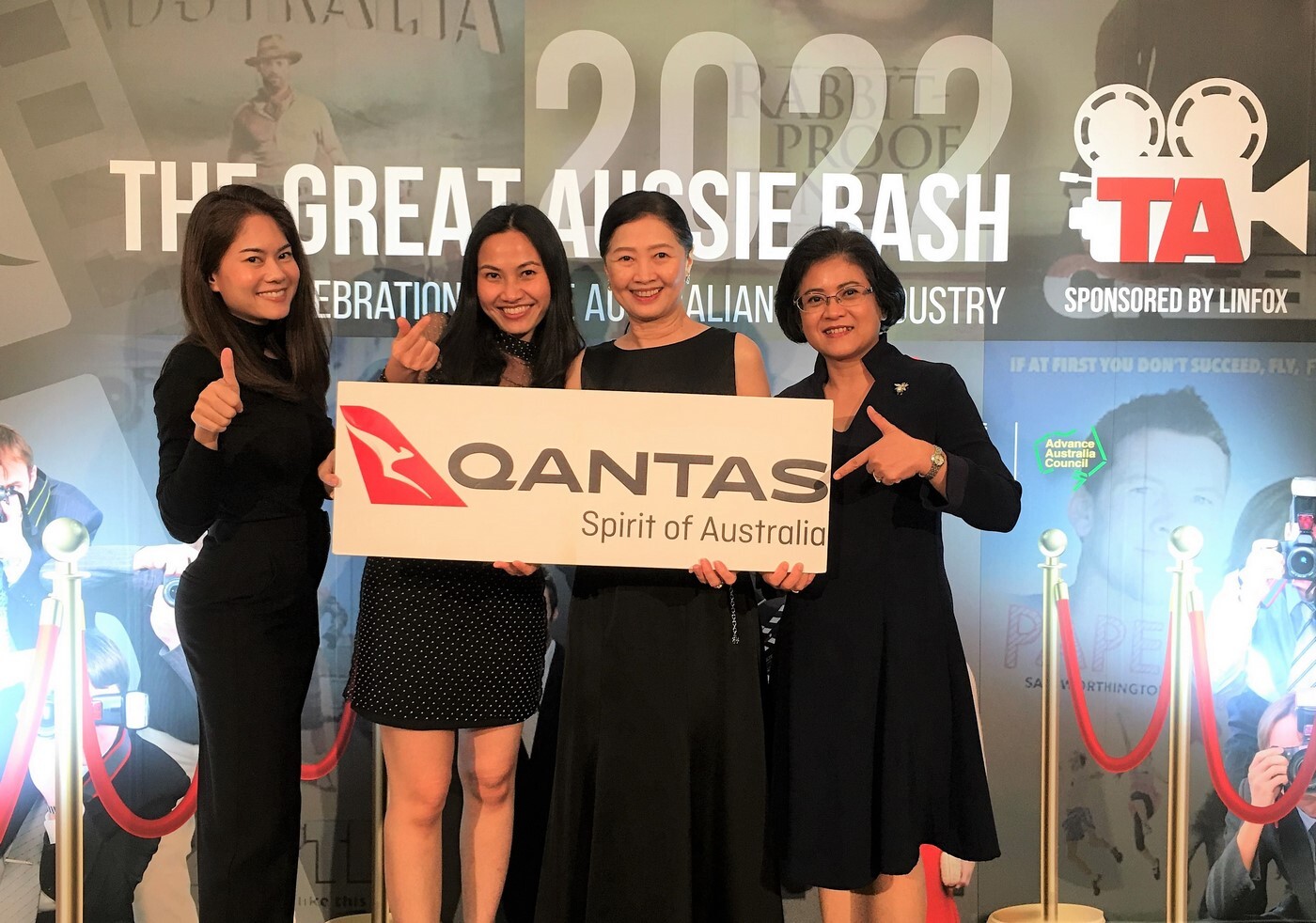 สายการบินแควนตัสมอบรางวัลตั๋วโดยสารแก่ผู้โชคดีงาน "The Great Aussie Bash 2022"