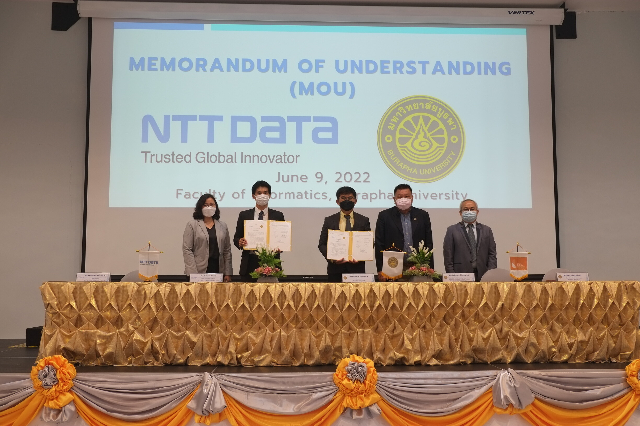 NTT DATA joins hands with Burapha University to produce COBOL programmers to the increasingly demanding market