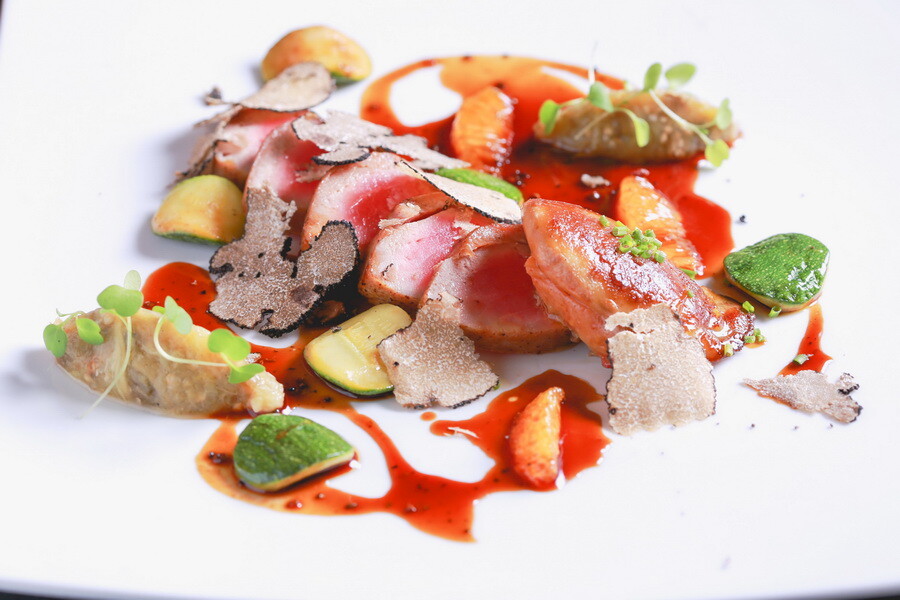 Shuffle up to Red Sky for our new Truffle &amp; Yellowfin Seasonal Menu at Red Sky restaurant