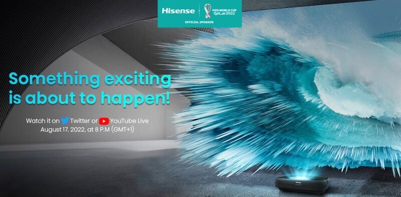 Hisense's Customized Products for the FIFA World Cup 2022(TM) Global Launch Event, Advancing Technology for Premium Experience