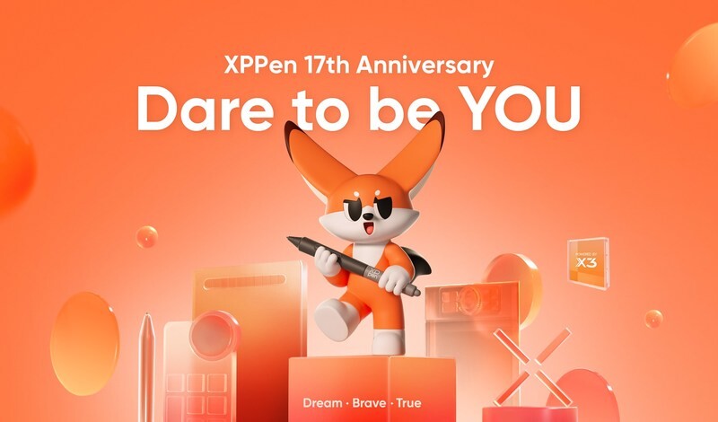 Dare to be YOU -- XPPen Celebrates its 17th Anniversary with Introduction of An Elevated Mascot Image and A New Series