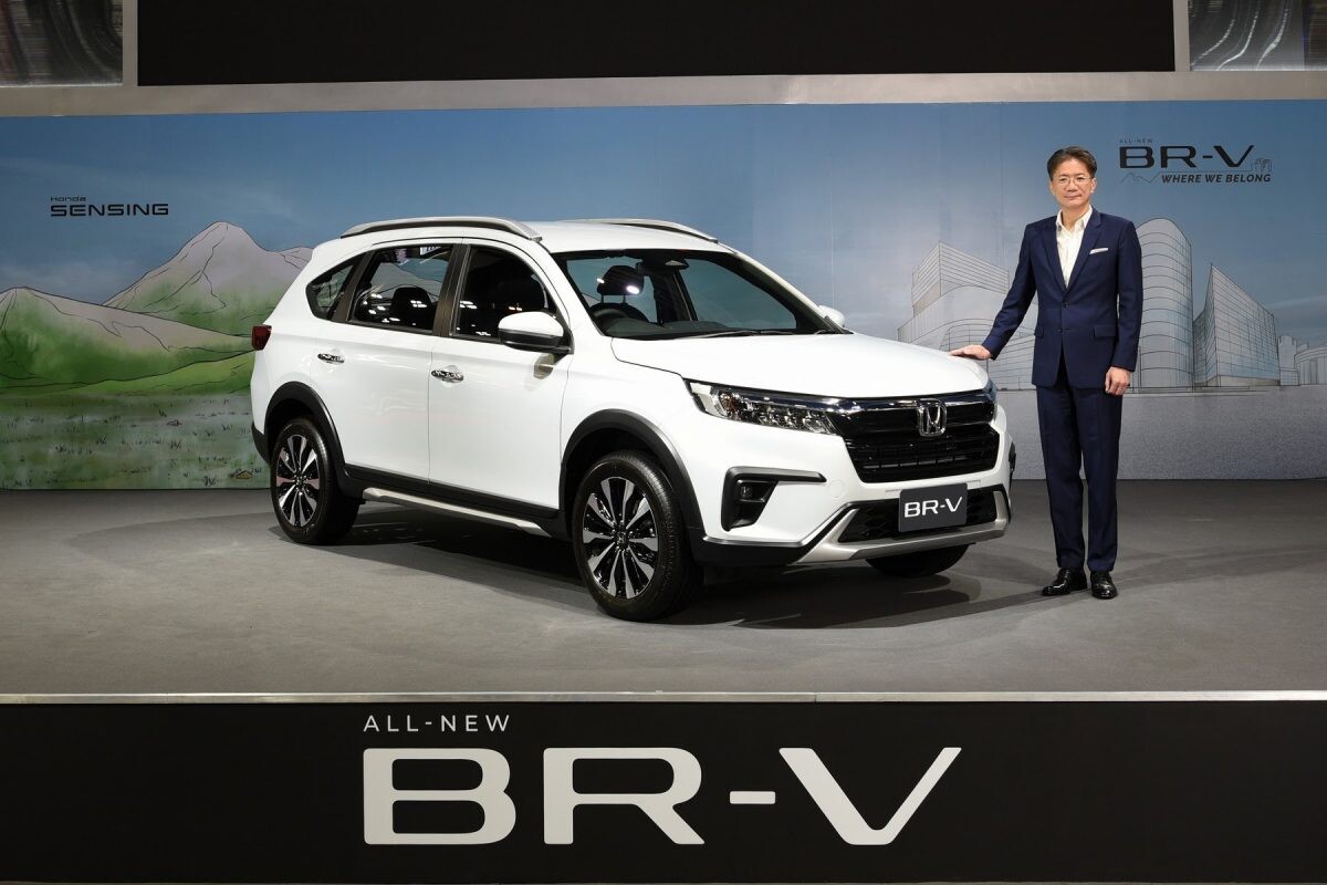 Honda officially starts sales of "The All-new Honda BR-V" On display as a highlight at the Big Motor Sale 2022
