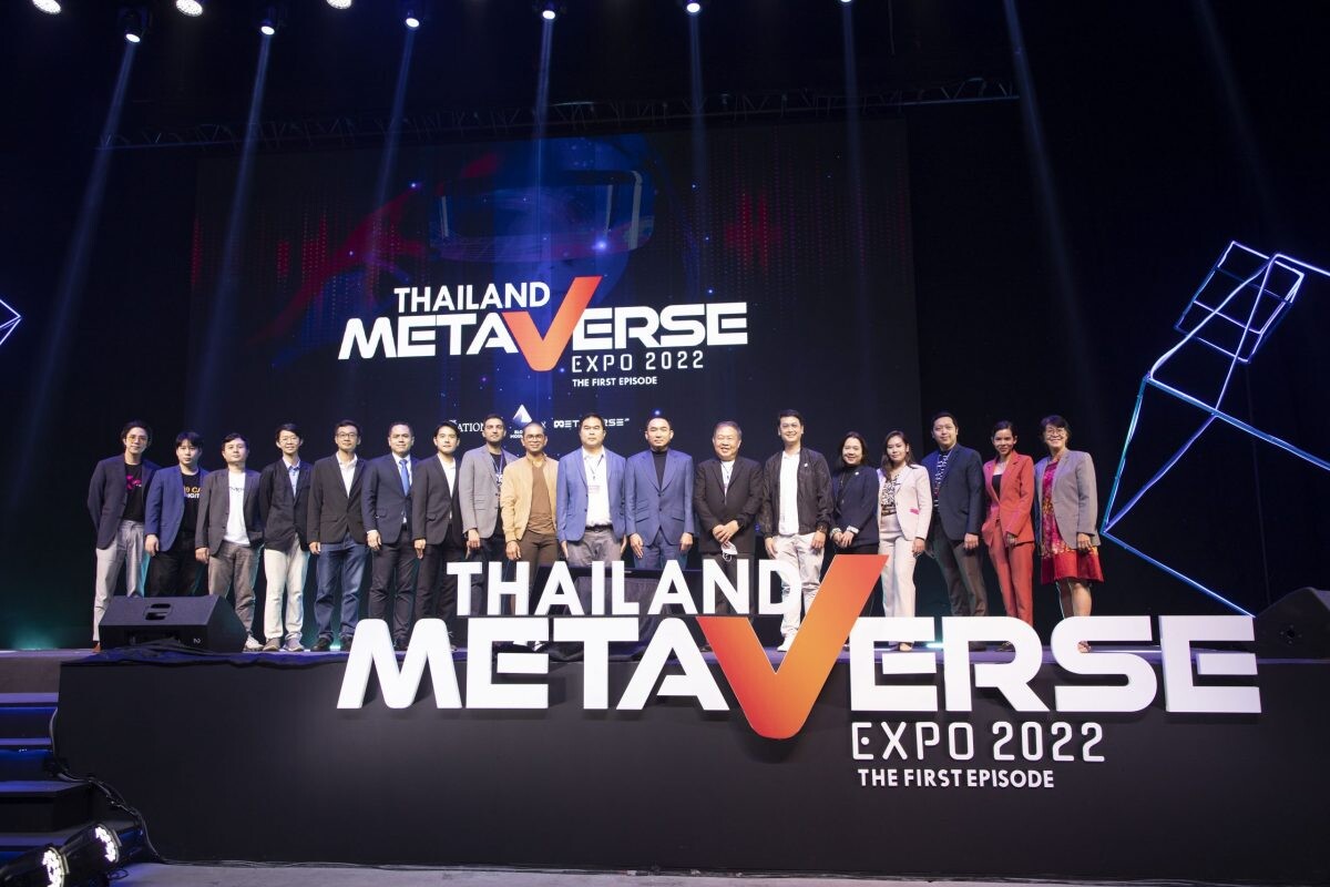 เปิดตัวคึกคัก Thailand Metaverse Expo 2022          ครั้งแรกในไทย พลิกโลกเสมือนจริง พบแนวโน้มดันเศรษฐกิจดิจิทัล เตรียมจัดงานต่อเนื่อง ดัน Sports-NFT-New Business