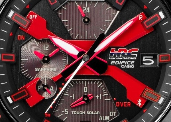 คาสิโอ เปิดตัวนาฬิกา EDIFICE รุ่นใหม่ ใช้สีแดงแท้แบบเดียวกับโลโก้ฮอนด้า