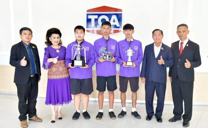 TOA หนุนเด็กไทย คว้าแชมป์หุ่นยนต์กู้ภัยระดับโลก