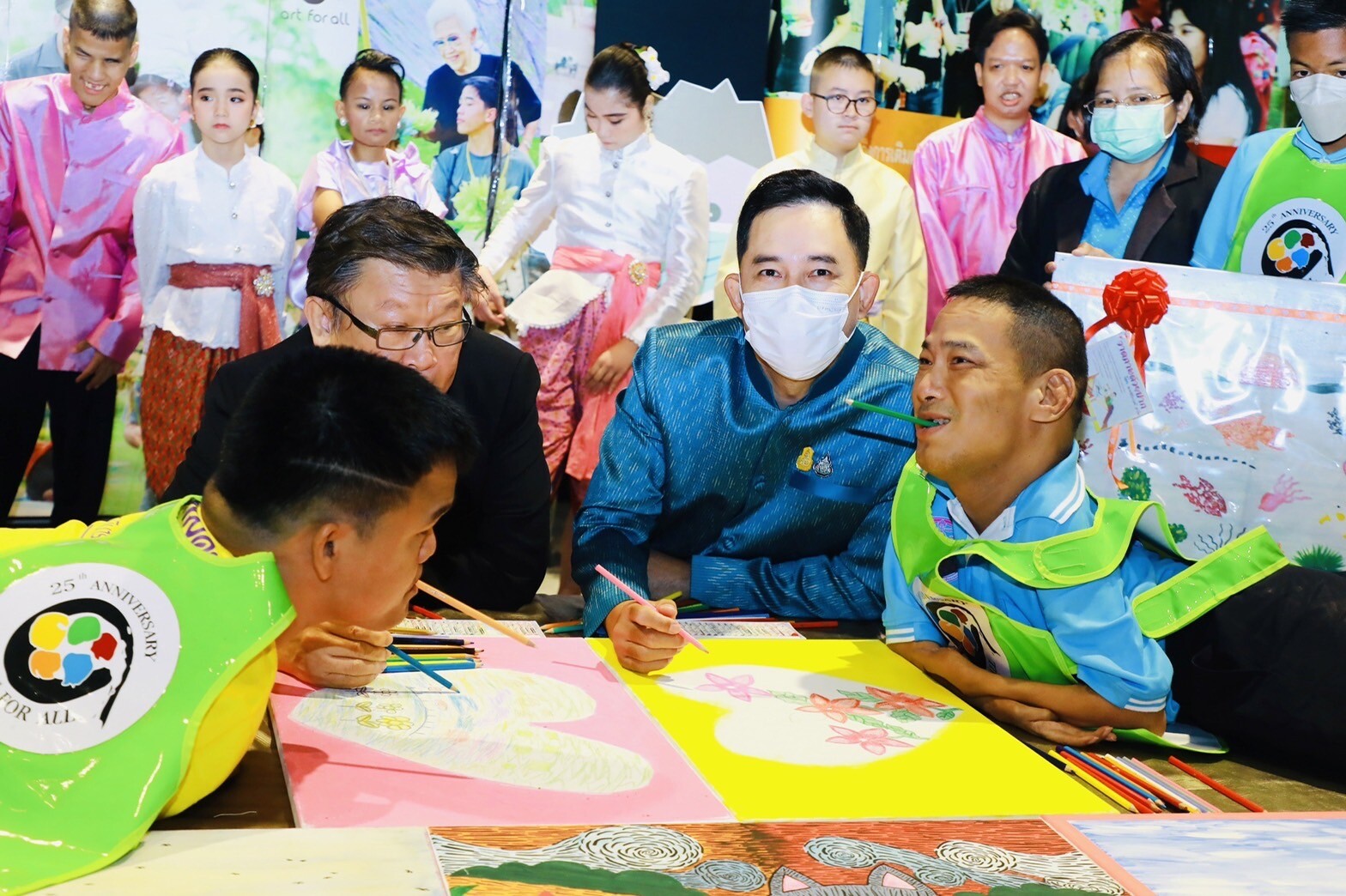 เด็กและเยาวชนพิการและไม่พิการ 5 ประเทศอาเซียนร่วมโครงการศิลปะเพื่อมวลมนุษย์ "Art for All" 26-28 ส.ค.นี้ที่ประเทศไทย