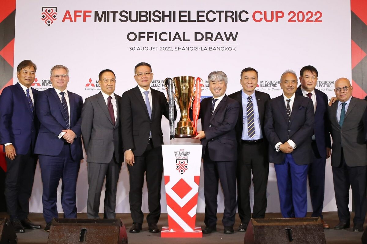 มิตซูบิชิ อิเล็คทริค ตอกย้ำภาพลักษณ์แบรนด์ ชูกลยุทธ์ สปอร์ต มาร์เก็ตติ้ง คว้าดีลครั้งสำคัญ ลุยสนับสนุน "AFF Mitsubishi Electric Cup 2022"