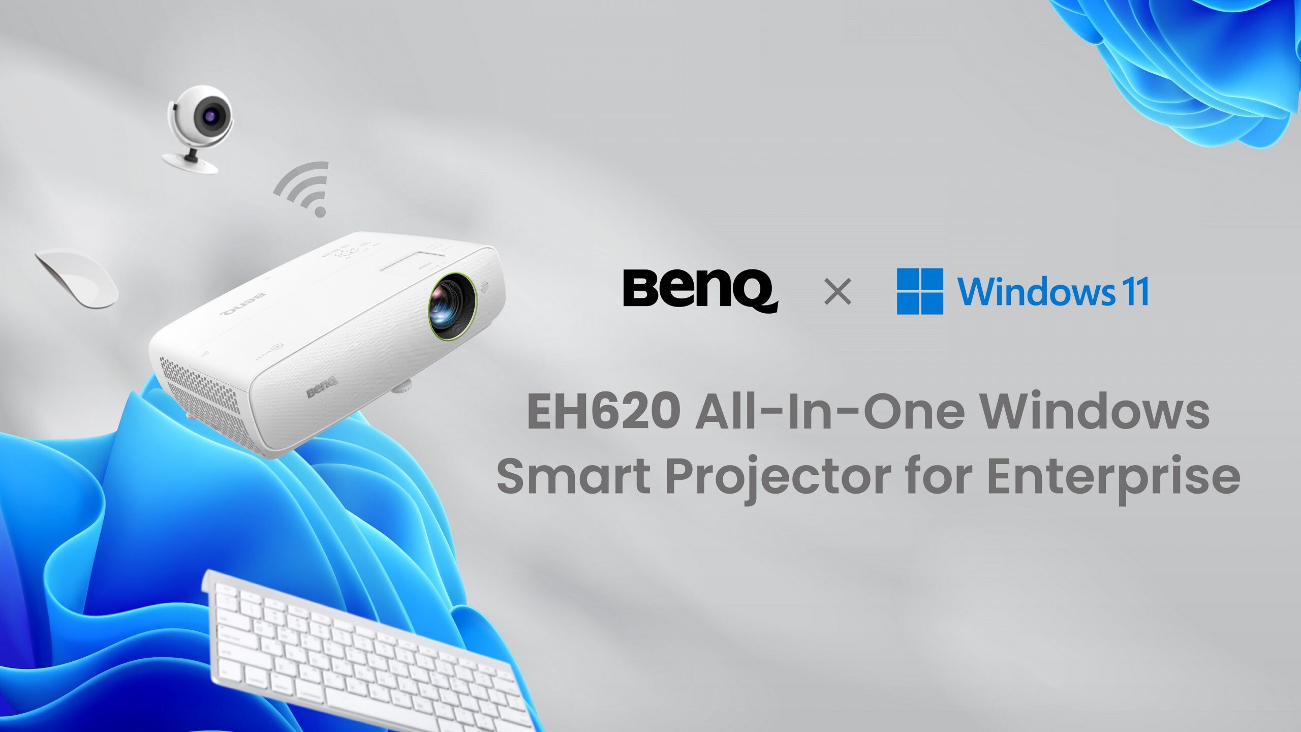 " BenQ " เปิดตัว สมาร์ทโปรเจคเตอร์ EH620 รุ่นแรกของโลก ที่ใช้ระบบปฏิบัติการ Windows, ซีพียู Intel(R) เจาะกลุ่มลูกค้าองค์กร