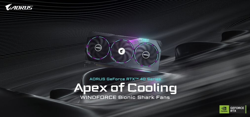 GIGABYTE เปิดตัวการ์ดจอซีรีส์ AORUS รุ่นใหม่ล่าสุด ด้วยขุมพลัง NVIDIA GeForce RTX 40