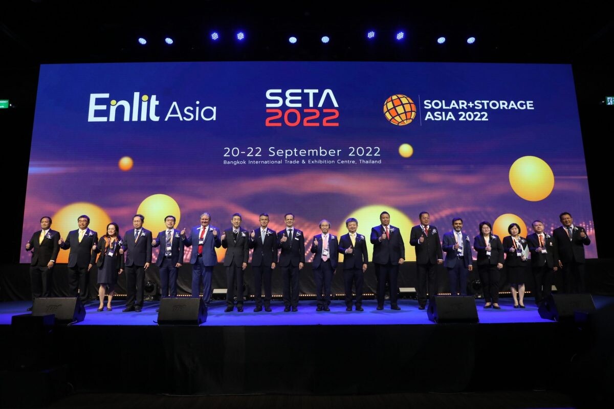Bangkok Hosted Asia's Three Biggest Energy Event  SETA 2022, SOLAR+STORAGE ASIA 2022 and Enlit Asia 2022