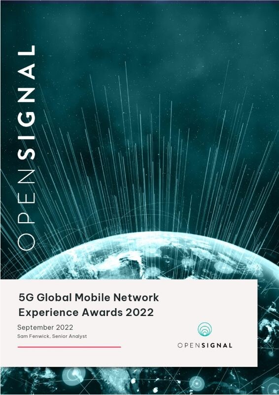 Opensignal unveils "5G Global Mobile Network Experience Awards 2022" report