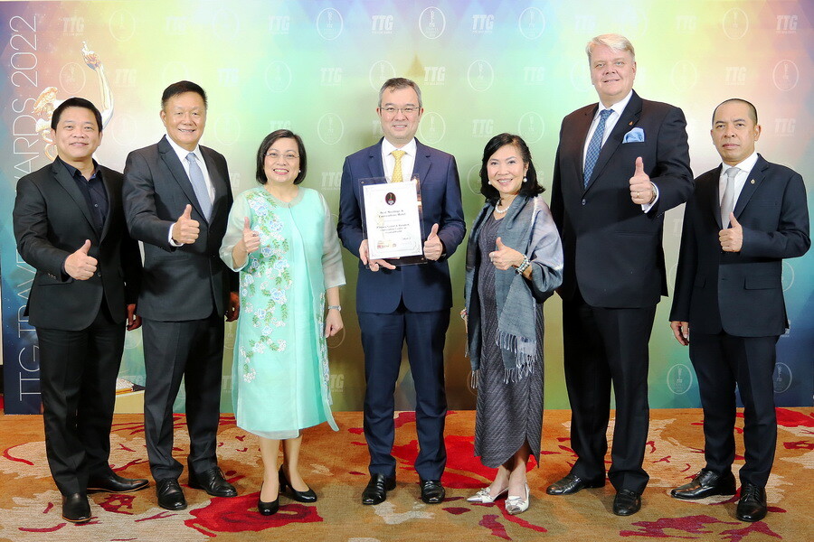 Centara Grand &amp; Bangkok Convention Centre at CentralWorld wins TTG's Best Meetings and Conventions Hotel Award
