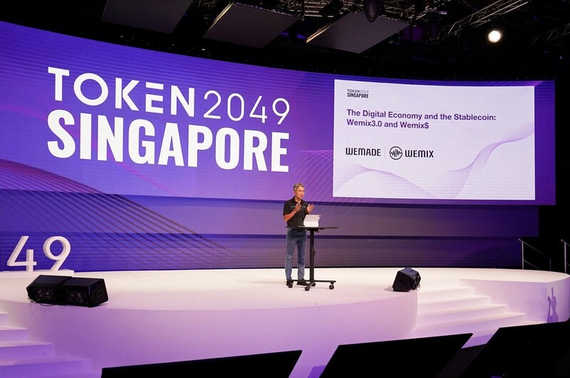 Wemade Announces Detailed Plan for its Mainnet and Stablecoin at TOKEN2049 Singapore