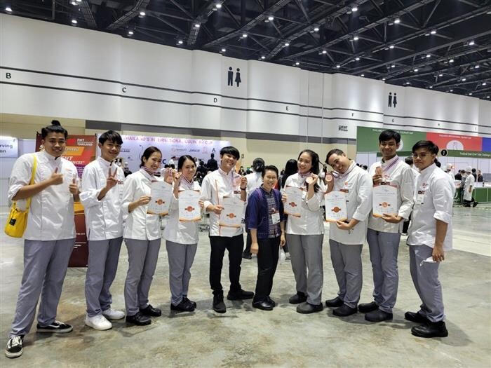 วิทยาลัยดุสิตธานี "ตอกย้ำความเจ๋ง คว้าชัยสร้างผลงาน"? ในรายการแข่งขัน "The 26th Thailand International Culinary Cup 2022"