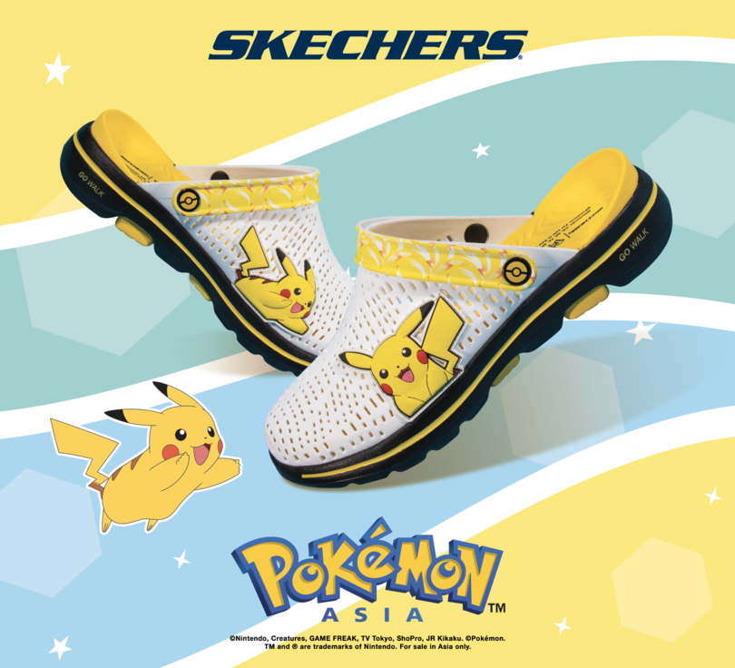 Skechers ปลดล็อกสังเวียนแห่งการไล่ล่าโปเกมอน  เปิดตัว Skechers Pokemon Collection เอาใจสาวกพิคาชู