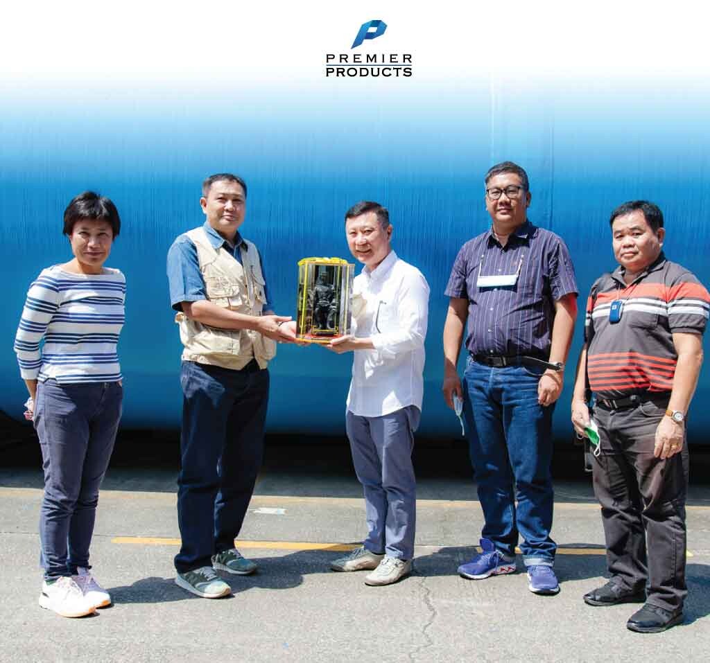 สำนักงานทรัพยากรน้ำที่ 9 ร่วมเยี่ยมชมกระบวนการผลิต ผลิตภัณฑ์สำรองน้ำขนาดใหญ่ ของบริษัท พรีเมียร์ โพรดักส์ จำกัด มหาชน กบินทร์บุรี-ปราจีนบุรี