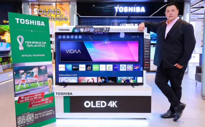 โตชิบา ทีวี ส่ง TOSHIBA OLED 4K