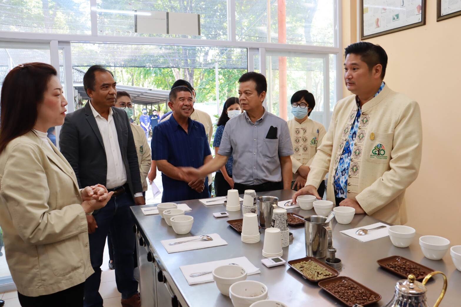 อธิบดีกรมวิชาการเกษตรลงพื้นที่เตรียมความพร้อมจัดประกวดสุดยอดกาแฟไทย ปี 2566(Thai Coffee Excellence 2023)