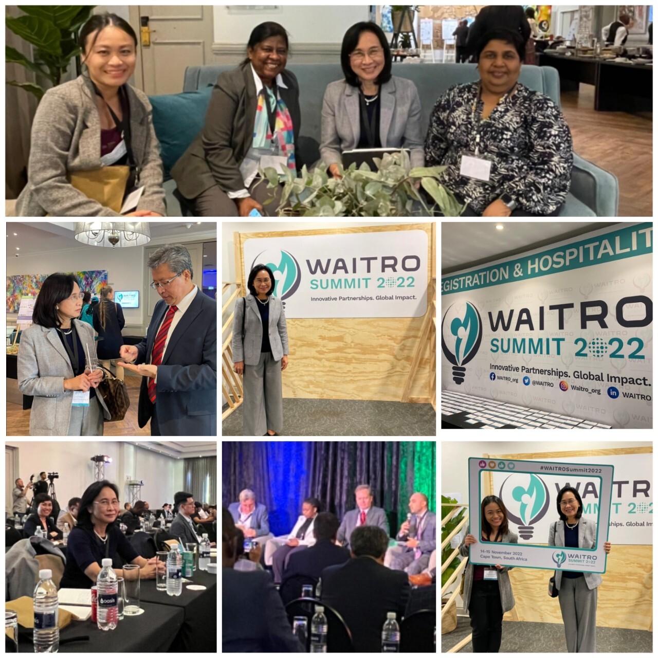 วว. เข้าร่วมการประชุม WAITRO Summit 2022 / General Assembly ณ เมืองเคปทาวน์ ประเทศแอฟริกาใต้