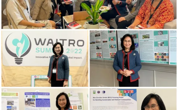 วว. ร่วมประชุม WAITRO Summit 2022
