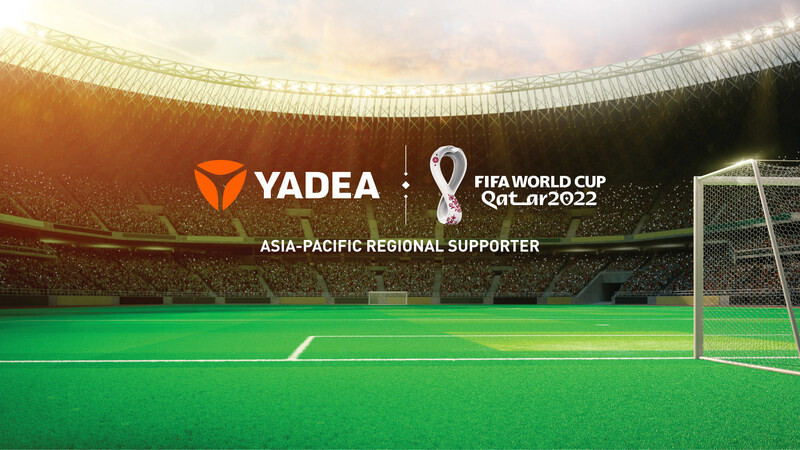 "ยาดี้" ขึ้นแท่นผู้สนับสนุนระดับภูมิภาคประจำเอเชียแปซิฟิกของการแข่งขันฟีฟ่าเวิลด์คัพ