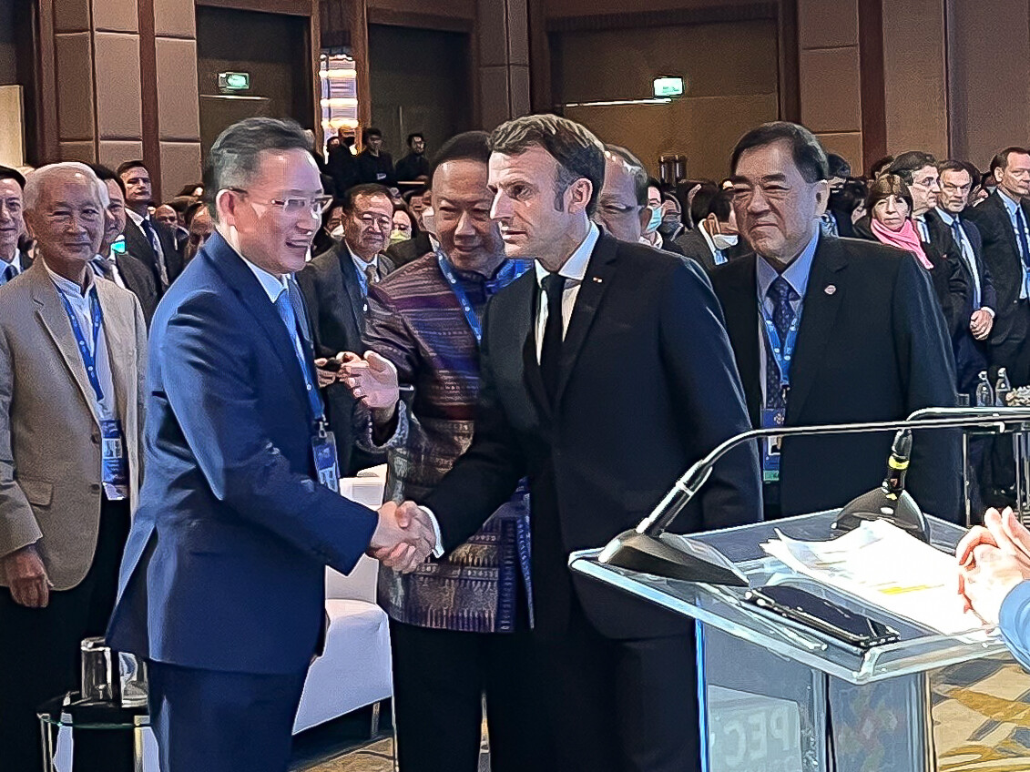 "กรุงไทย" ร่วมต้อนรับประธานาธิบดีฝรั่งเศสบนเวที  APEC CEO  SUMMIT  THAILAND 2022 สนับสนุนความร่วมมือแก้วิกฤติโลกร้อน