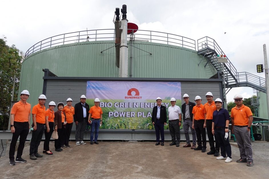 "UAC" ร่วมแสดงความยินดี "ซันสวีท" เปิดโรงงานผลิตก๊าซชีวภาพ
