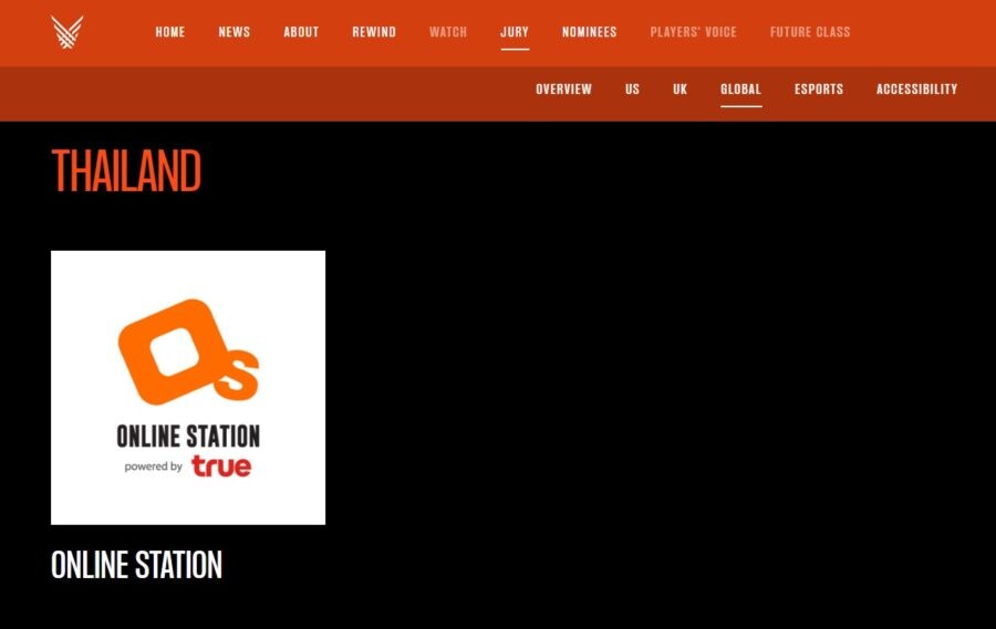 Online Station ตัวแทนจากประเทศไทยร่วมตัดสินงานประกาศรางวัลเกมโลก "The Game Awards 2022" 3 ปีซ้อน
