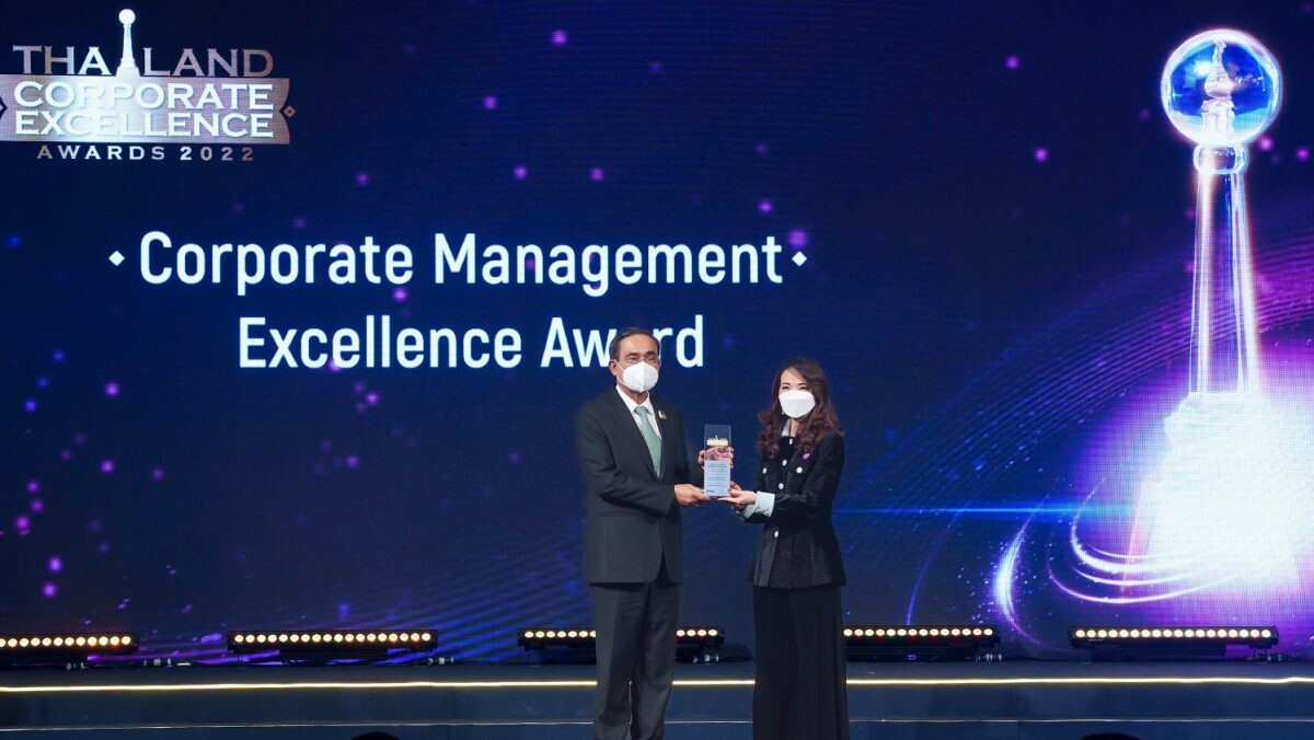 WHA Group Receives Distinguished Award in Corporate Management Excellence Category at Thailand Corporate Excellence Awards 2022
