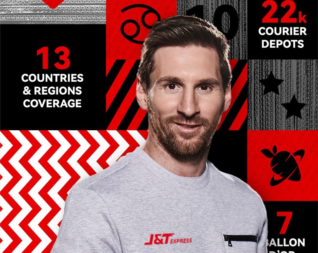 J&T Express เปิดตัว 'Lionel Messi' ขึ้นแท่น Global Brand Ambassador