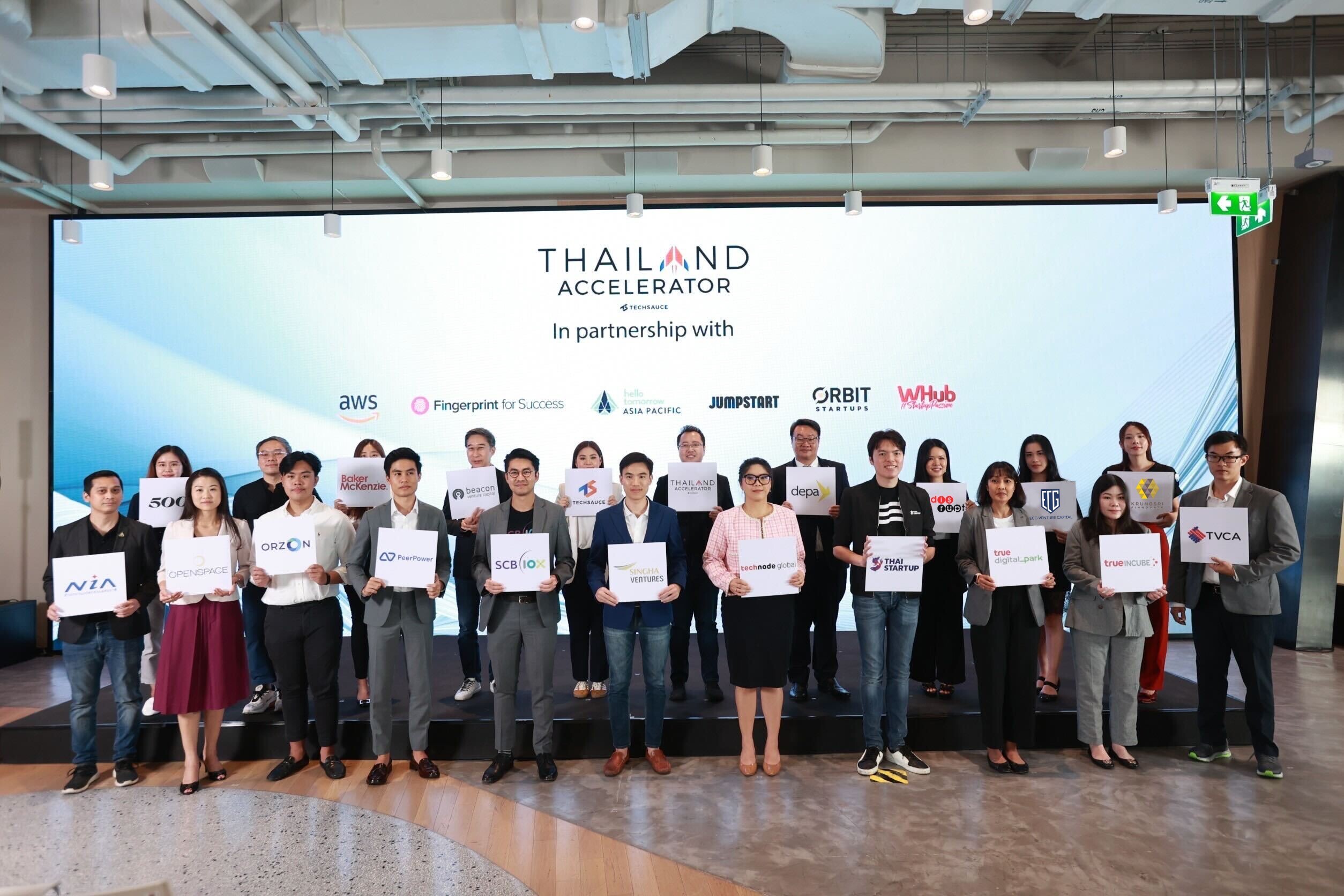 เปิดตัวโครงการ "Thailand Accelerator" มุ่งเน้นช่วยสตาร์ทอัพระดมทุน เร่งการเติบโตอย่างแข็งแกร่งพร้อมผนึก 25 พันธมิตร ผลักดันสตาร์ทอัพสู่เวทีระดับภูมิภาค