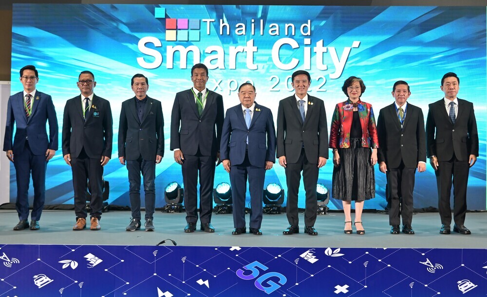 รัฐบาลหนุนงาน "Thailand Smart City Expo 2022" เต็มสูบ ในฐานะเวทีเปิดตัวเทคโนโลยี เพื่อพัฒนาเมืองอัจฉริยะทั่วประเทศ เสริมคุณภาพชีวิตประชาชน