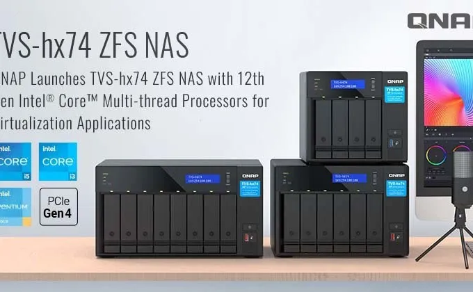 QNAP เปิดตัว ZFS NAS รุ่น TVS-hx74