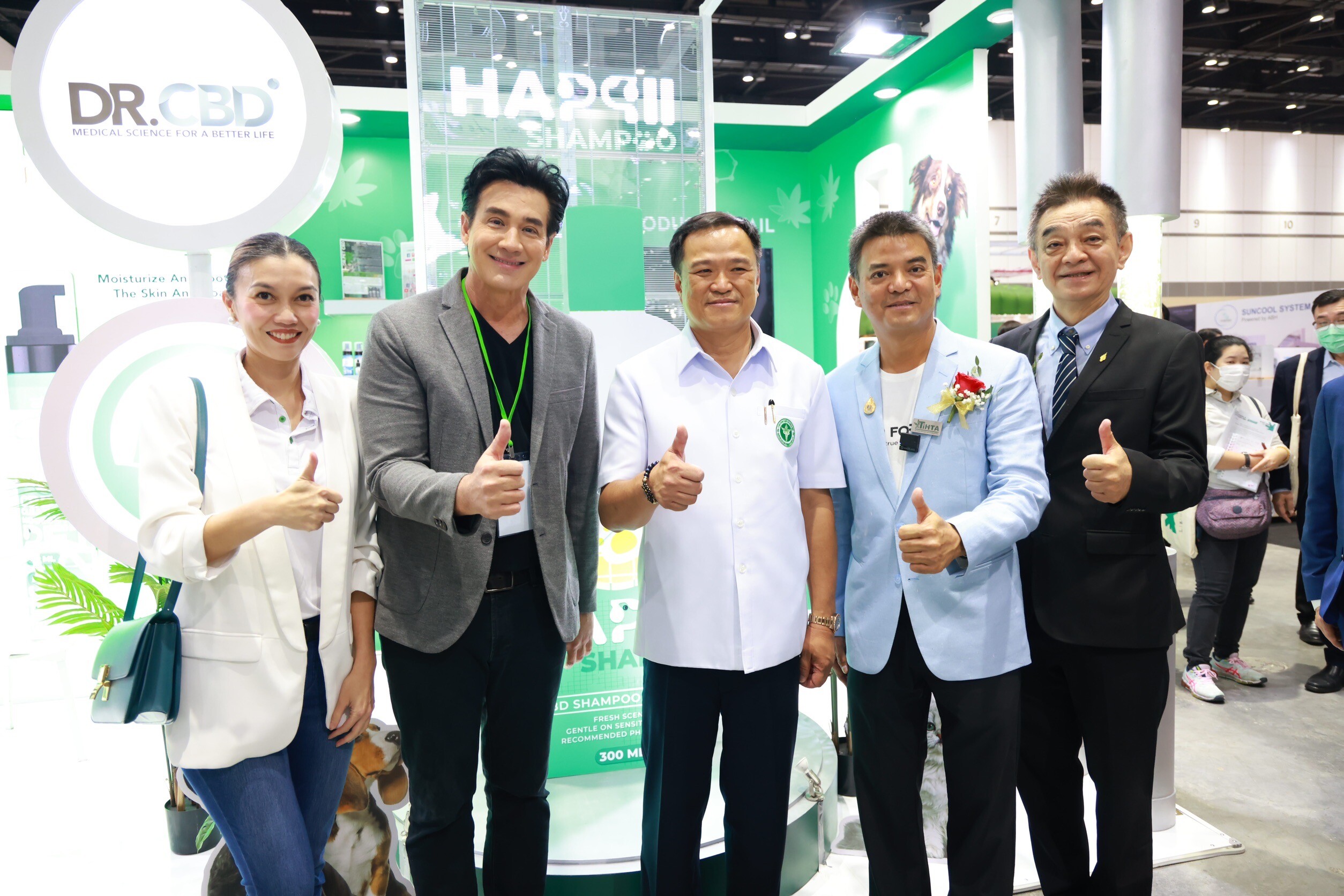 ดร.ซีบีดี ร่วมออกบูธแสดงนวัตกรรมในงาน Asia International Hemp Expo 2022 ติดปีกอุตสาหรรมสมุนไพรไทยสู่ระดับเอเชีย
