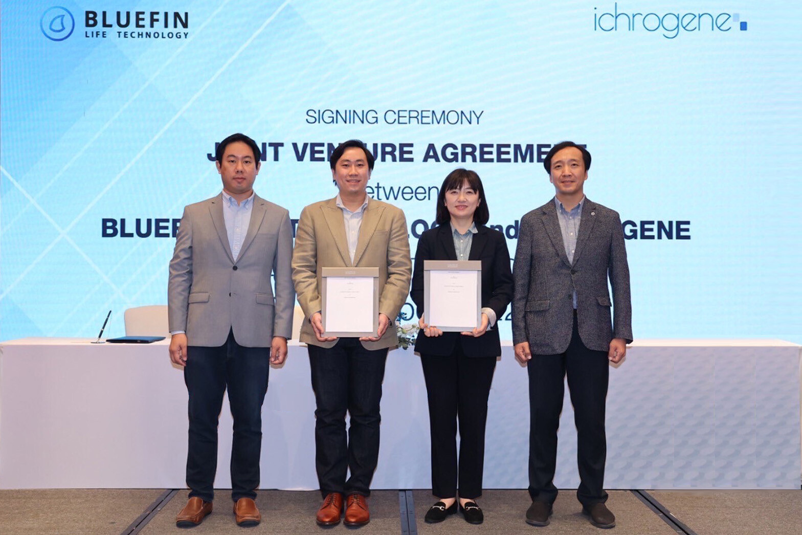 Bluefin Life Technology ลงนามร่วมทุนกับ Ichrogene จากเกาหลีใต้ เพื่อพัฒนาการแพทย์แห่งอนาคต 'ดิจิทัล เฮลธ์'