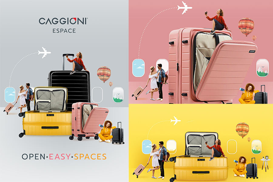 CAGGIONI เปิดตัวสินค้า กระเป๋าเดินทางคอลเลคชั่น Espace ตอบโจทย์การเดินทางของคนรุ่นใหม่ ภายใต้คอนเซ็ปต์ Open Easy Space