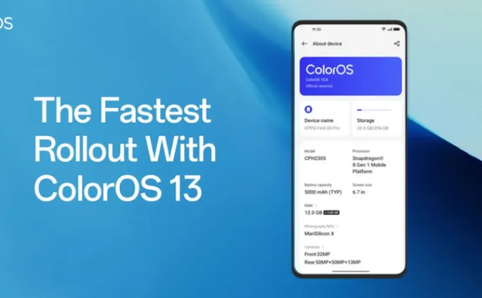 OPPO เปิดอัปเดต ColorOS 13 เร็วที่สุดในประวัติศาสตร์