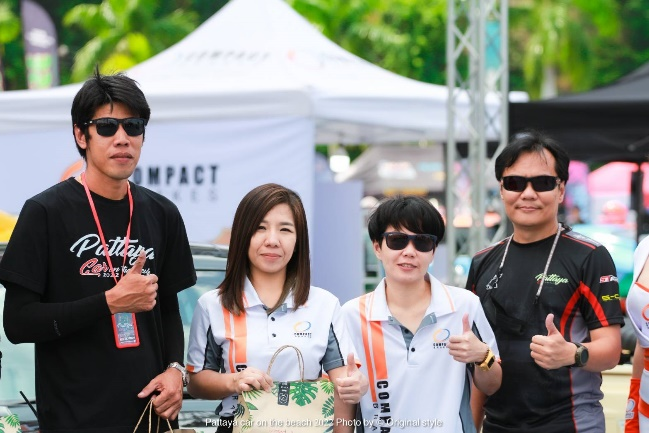 คอมแพ็ค เบรก จับมือเมืองพัทยา จัดโชว์รถสวยกระหึ่มแหลมบาลีฮาย ในงาน Pattaya car on the Beach 2022