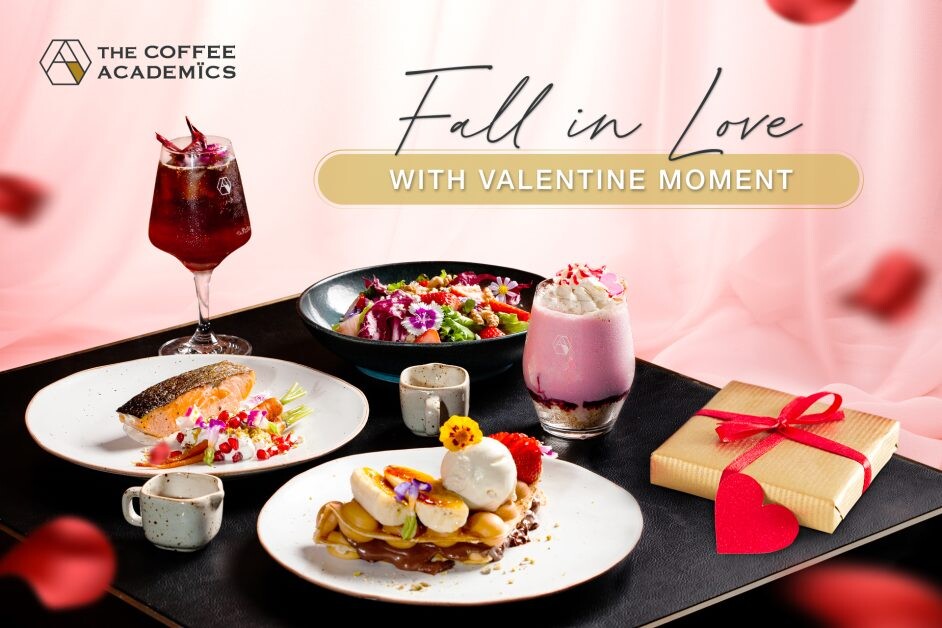 "The Coffee Academ?cs" celebrates Valentine's Day with 5 special treats from today - 28 February 2023