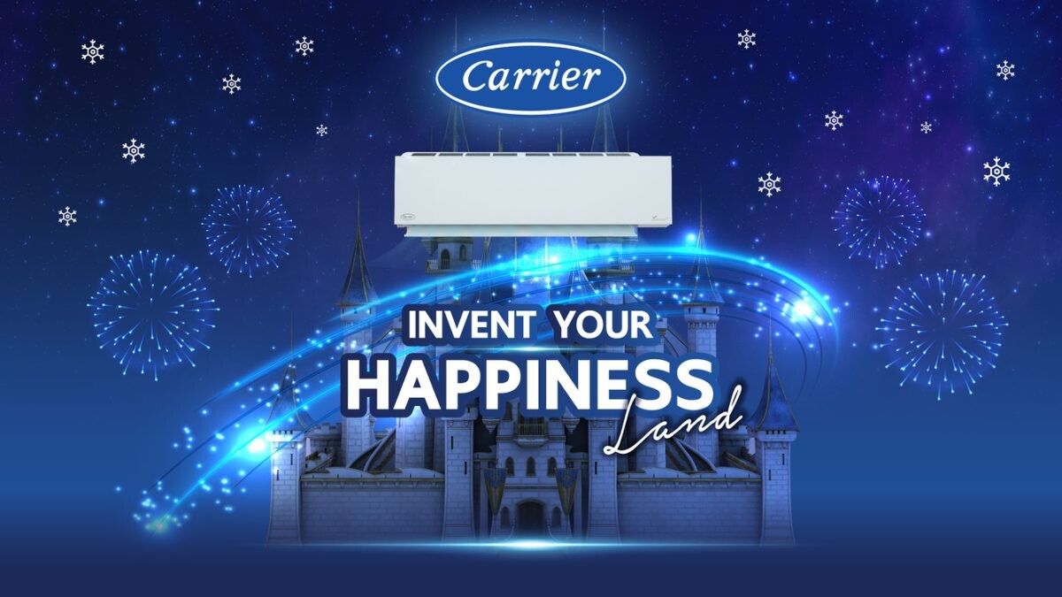 แอร์แคเรียร์ จัดงานใหญ่ Carrier Invent Your Happiness Land พร้อมจับมือแบรนด์ชั้นนำในฐานะ Friends of Carrier รายแรกในประเทศไทย