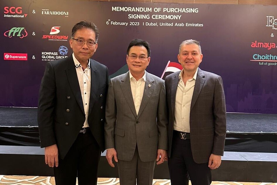 FPI ลงนามซื้อขายสินค้าระหว่างไทยกับสหรัฐอาหรับเอมิเรตส์