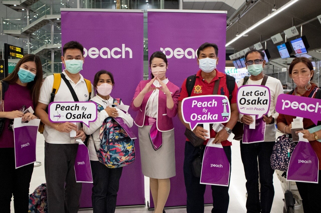สายการบิน Peach เดินหน้าโปรโมทเส้นทางกรุงเทพฯ-โอซาก้า จัดเต็มอีเว้นต์พิเศษต้อนรับกระแสเที่ยวญี่ปุ่นช่วงวันหยุดยาว