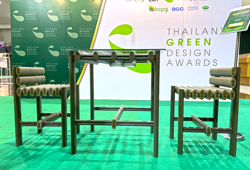 TPBI รับรางวัลชมเชย Thailand Green Design Awards 2023 จากผลงาน "ชุดโต๊ะกาแฟ WonLoop"