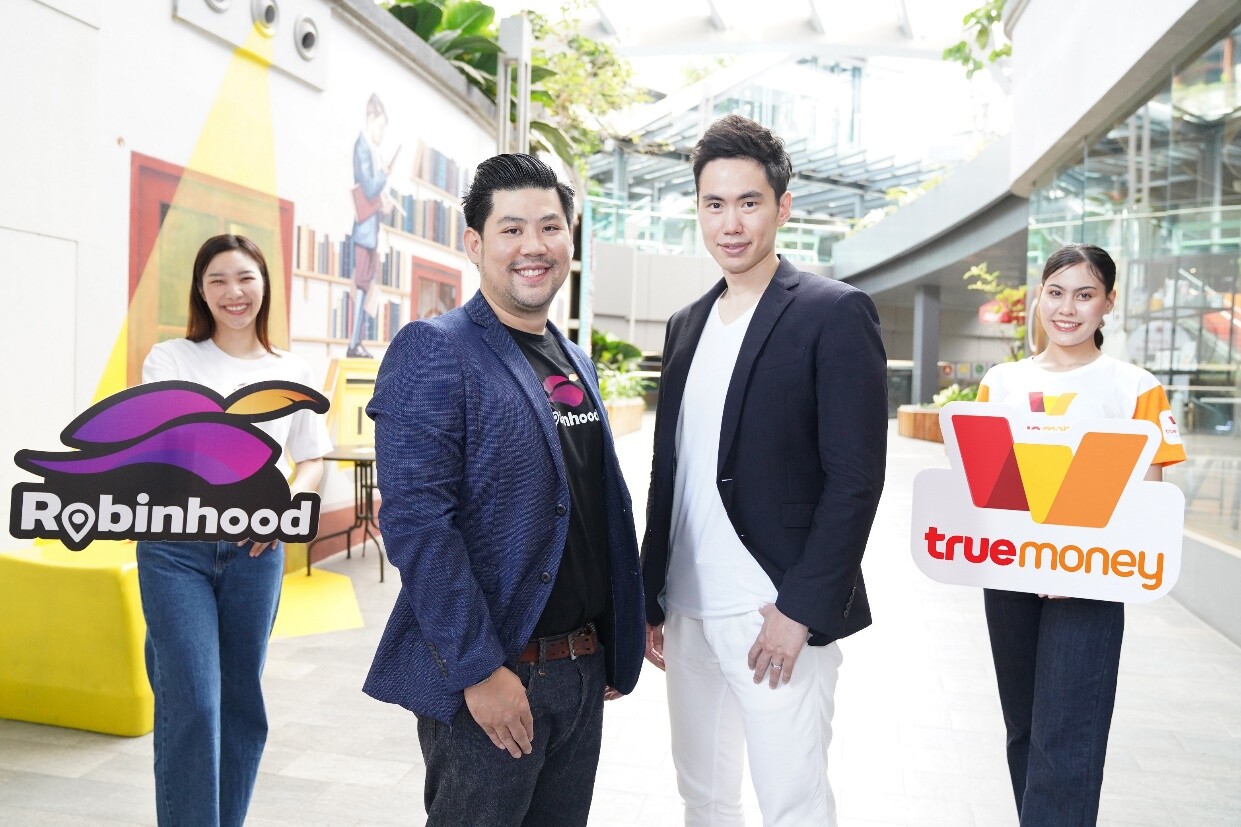 "Robinhood" จับมือ "TrueMoney" ขยายช่องทางการชำระเงินบนแอป Robinhood ผ่านทรูมันนี่ มุ่งผลักดันและสนับสนุนสังคมไร้เงินสดในประเทศไทย