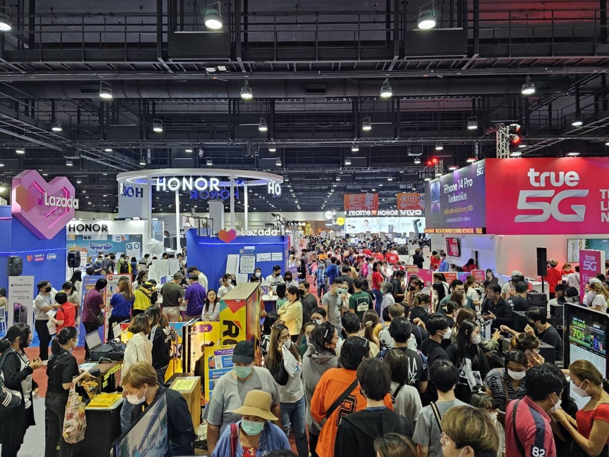 Thailand Mobile Expo 2023 ครั้งที่ 40 ประสบความสำเร็จรับต้นปี ตลาดมือถือคึกคักตามคาดการณ์