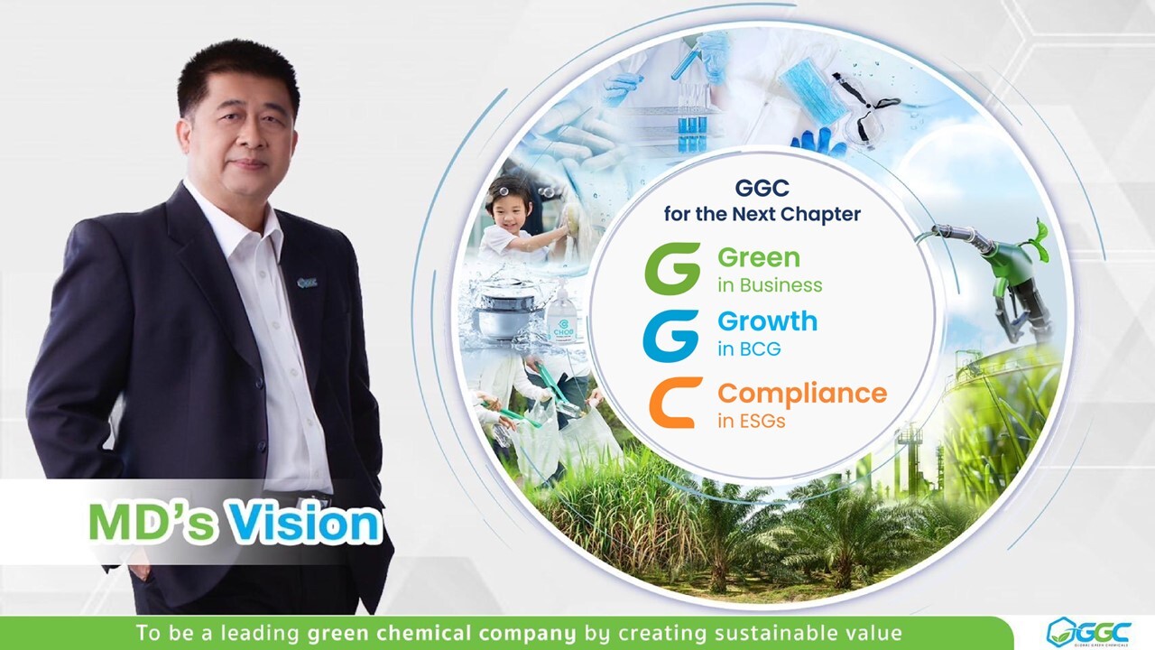 GGC เปิดตัว MD คนใหม่ 'กฤษฎา ประเสริฐสุโข'  The New Chapter of GGC to be the Sustainable Growth Business สู่การเติบโตอย่างมั่นคงและยั่งยืน