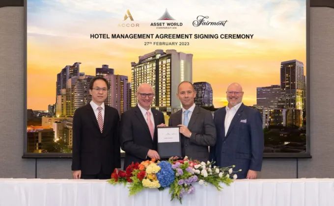 AWC จับมือ Accor เปิดตัวโรงแรมแฟร์มอนท์แห่งแรกของไทย