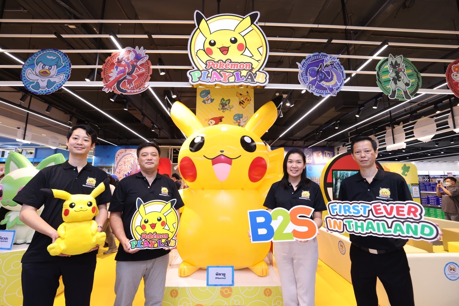 บีทูเอส รุกสร้างคอมมูนิตี้แห่งใหม่"Pokemon PLAYLAB"แห่งแรกในไทย สำหรับคนรัก Pokemon