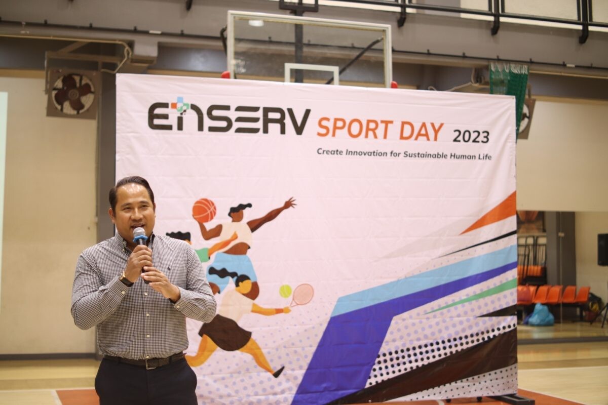 เอ็นเซิร์ฟ โฮลดิ้ง จัดงานกีฬาสีเชื่อมสัมพันธ์ ENSERV Sport Day 2023