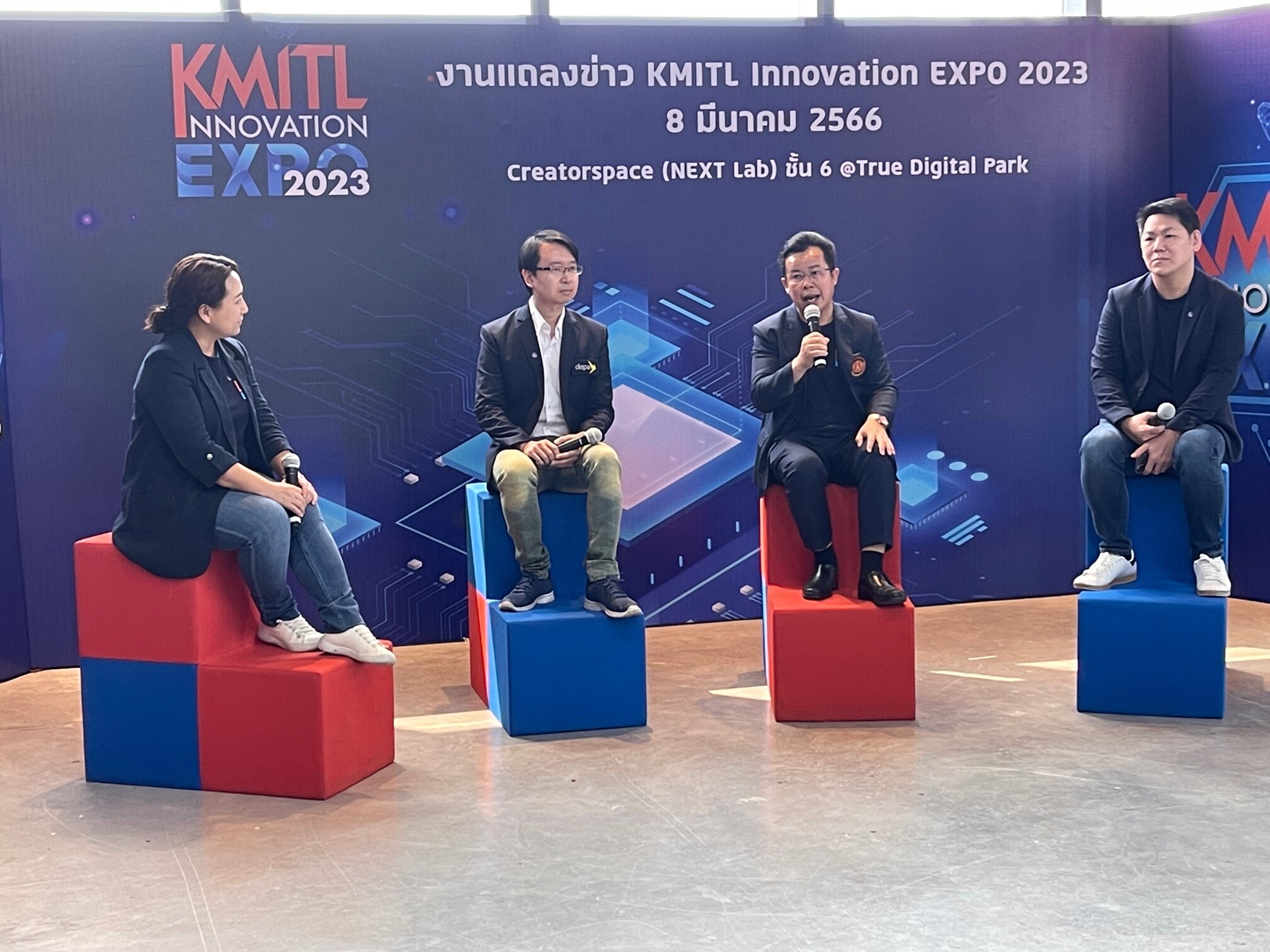 สจล. หนุนนวัตกรรมไทยสู่ระดับโลก เตรียมจัดงาน KMITL INNOVATION EXPO 2023 วันที่ 27-29 เมย.นี้ โชว์พลังสิ่งประดิษฐ์ฝีมือคนไทย 1,111 ชิ้น เผยโฉม 'แบตเตอรี่กราฟีน' ครั้งแรกในประเทศไทย